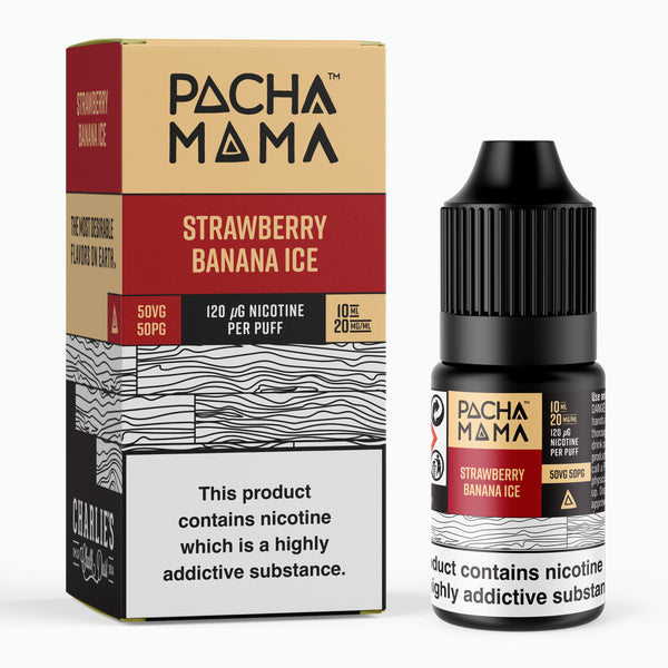Strawberry Banana Ice Nic Salt by Pacha Mama
