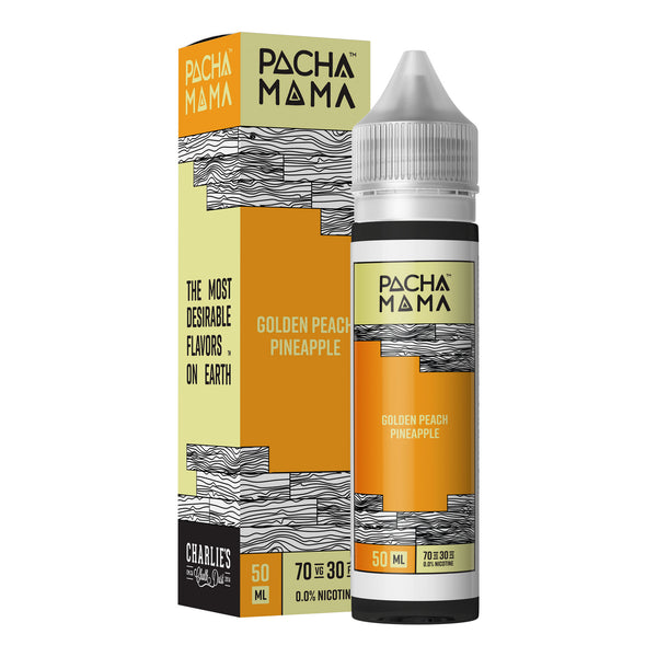 Pacha Mama Golden Peach Pineapple Shortfill E-Liquid