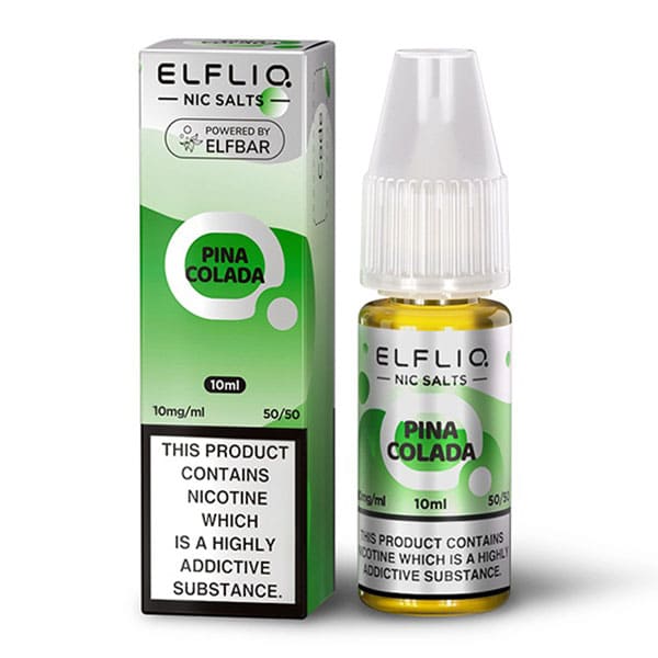 Elf Bar Elfiq Pina Colada Flavour Nic Salt E-Liquid