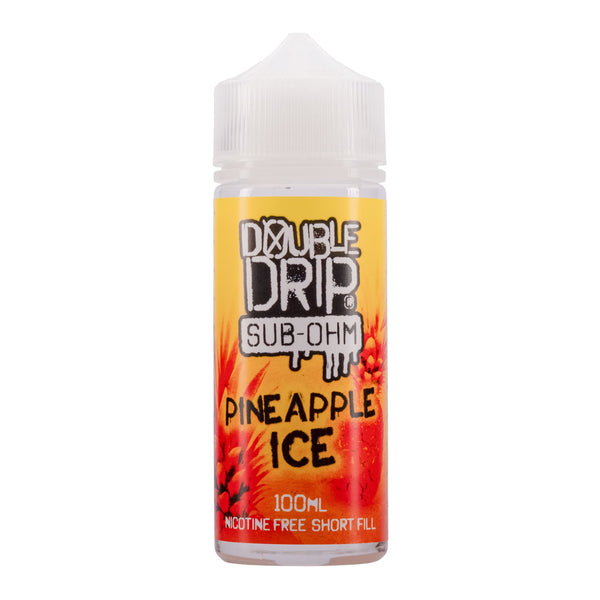 Double Drip Sub-Ohm Pineapple Ice 100ml Shortfill E-Liquid