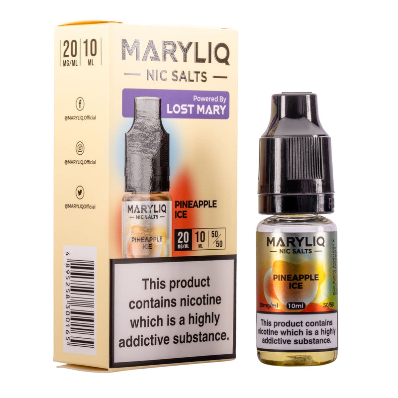 Pineapple Ice Nic Salt E-Liquid by Maryliq