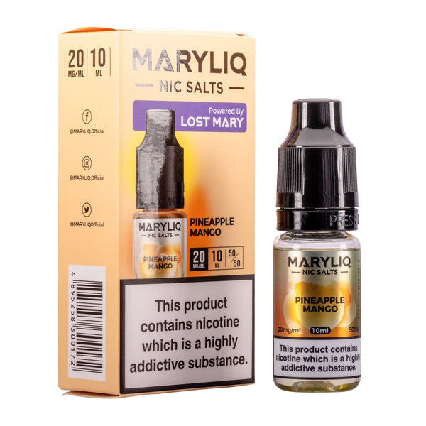 Pineapple Mango Nic Salt E-Liquid by Maryliq