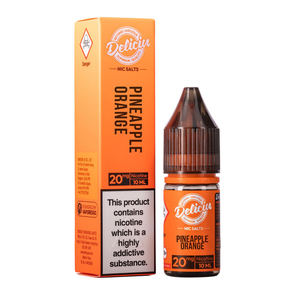 Pineapple Orange Nic Salt E-Liquid by Deliciu