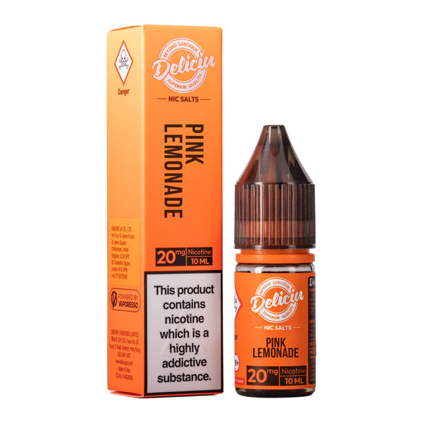 Pink Lemonade Nic Salt E-Liquid by Deliciu