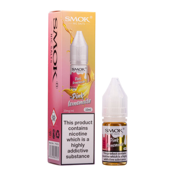 Pink lemonade Smok nic salt e-liquids.