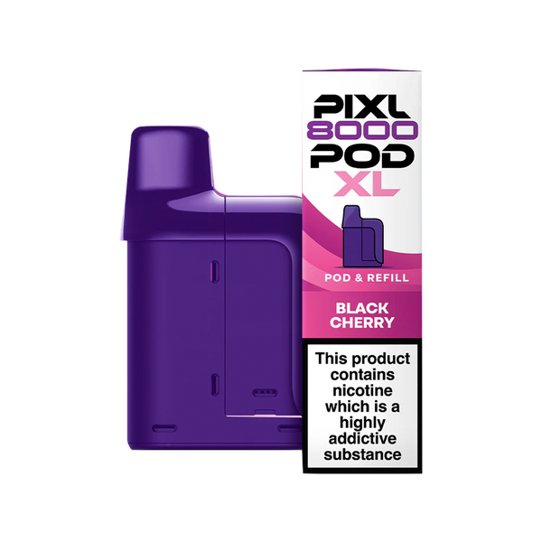 Black Cherry Pixl 8000 Refill Pack