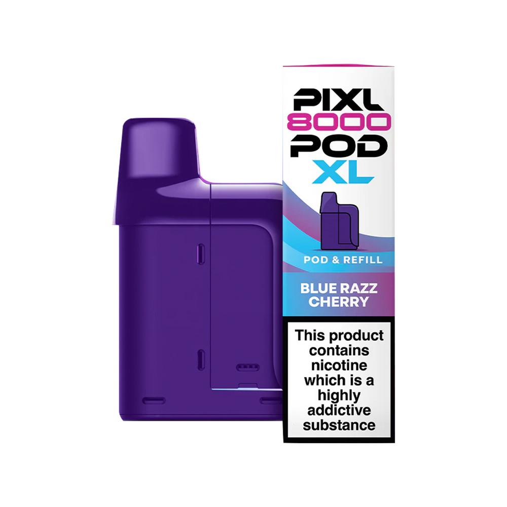 Blue Razz Cherry Pixl 8000 Refill Pack