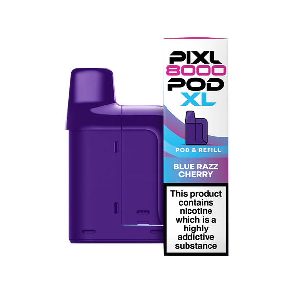 Blue Razz Cherry Pixl 8000 Refill Pack