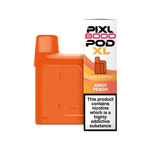 Juicy Peach Pixl 8000 Refill Pack