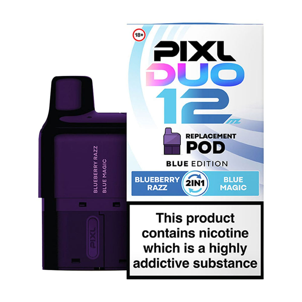Pixl Duo 12 blue edition refill pack render.