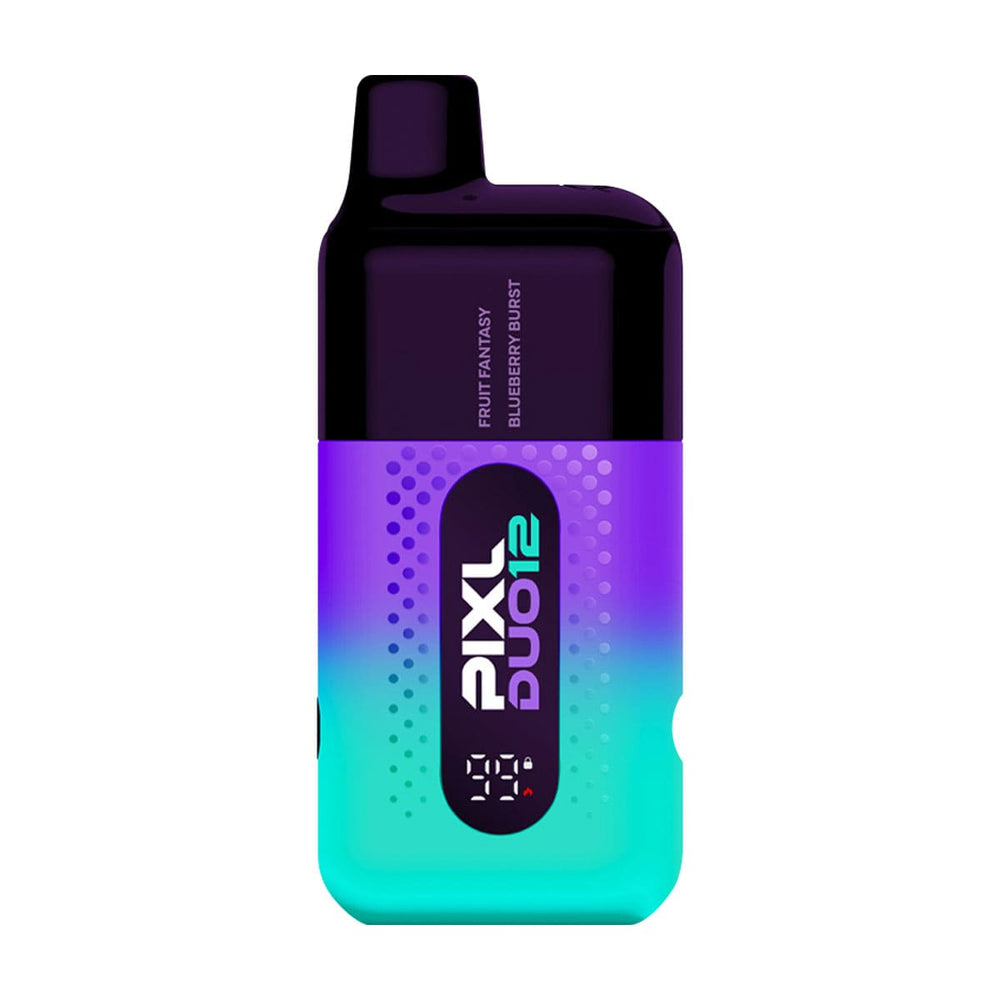Pixl Duo 12 vape kit render of fantasy edition flavour.