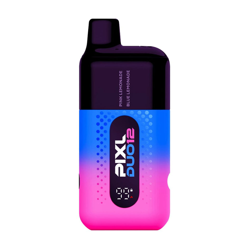 Pixl Duo 12 vape kit render of lemonade edition flavour.