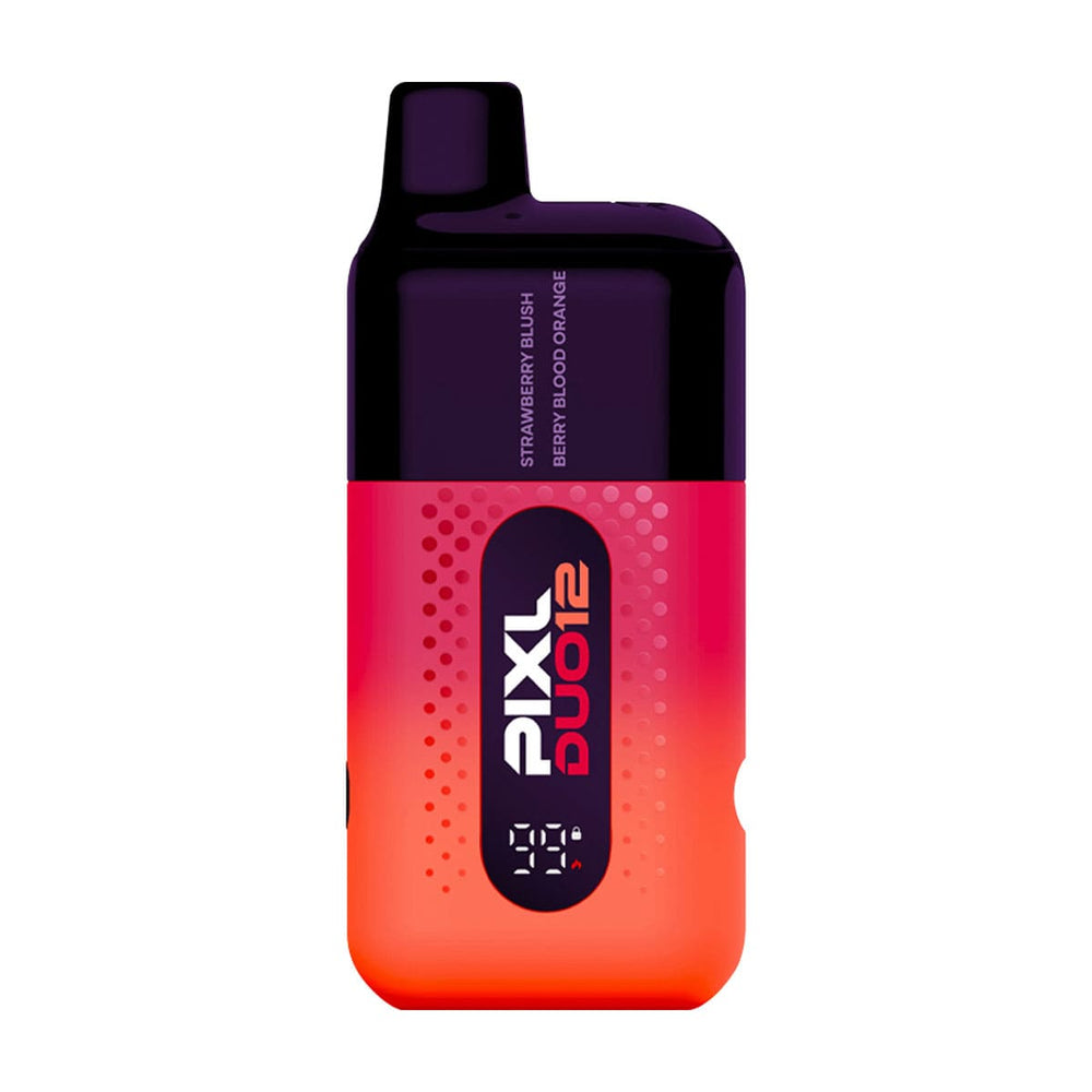 Pixl Duo 12 vape kit render of red edition flavour.