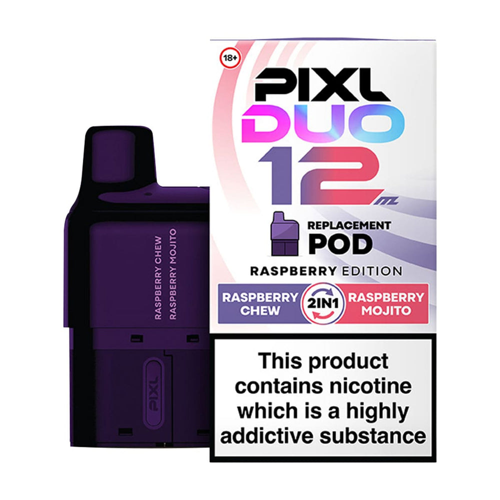 Pixl Duo 12 raspberry edition refill pack render.