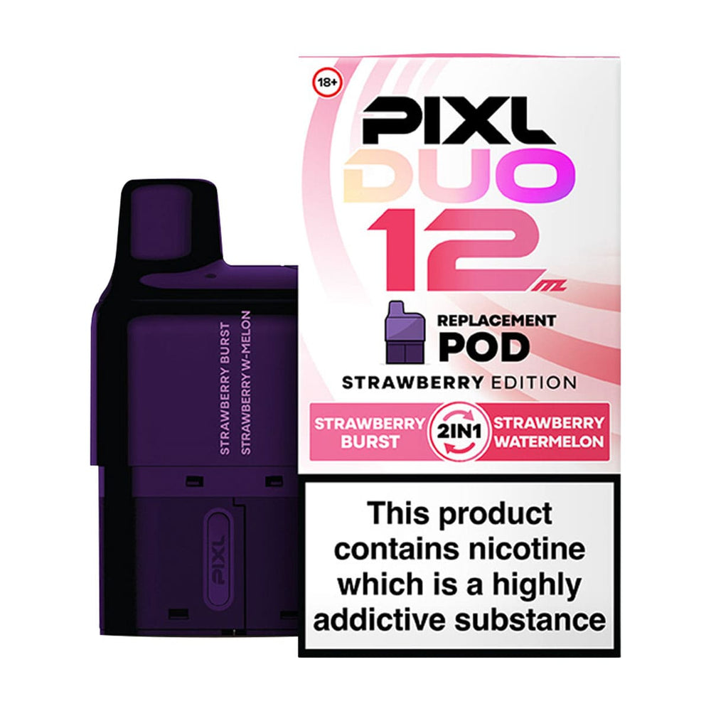 Pixl Duo 12 strawberry edition refill pack render.