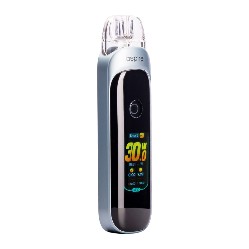 Frost Blue Aspire Pixo pod kit front angle