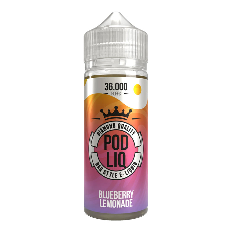 Pod Liq Blueberry Lemonade 80ml Shortfill E-Liquid by Riot Squad