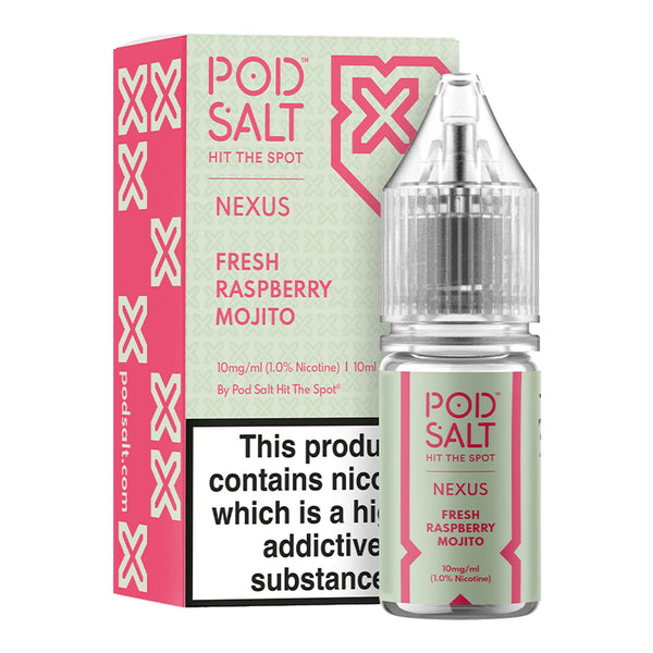 Fresh Raspberry Mojito by Pod Salt