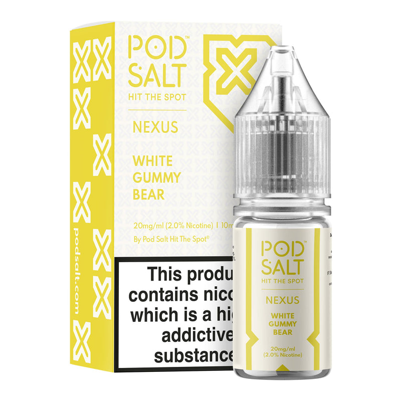 Nexus White Gummy Bear by Pod Salt
