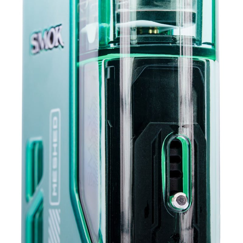 Close up image of Smok Propod GT Vape Kit in Peacock Green Colour