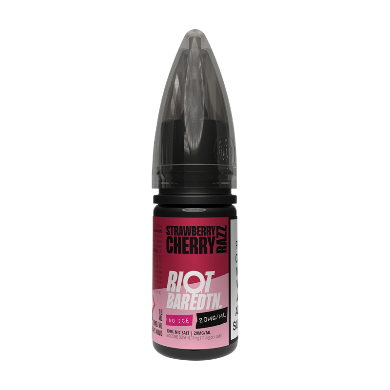 Strawberry Cherry Razz Riot Bar EDTN Nic Salt 10ml