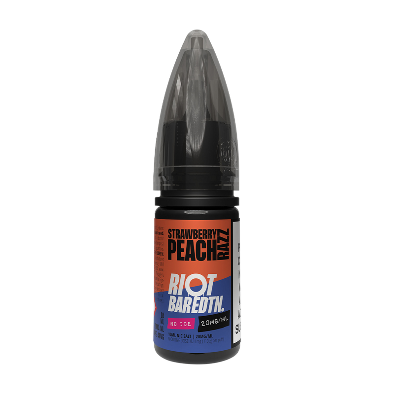 Strawberry Peach Razz Riot Bar EDTN Nic Salt 10ml