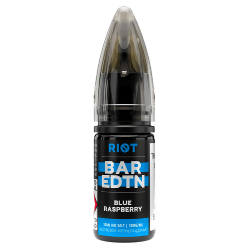 Blue Raspberry Riot Bar EDTN Nic Salt 10ml