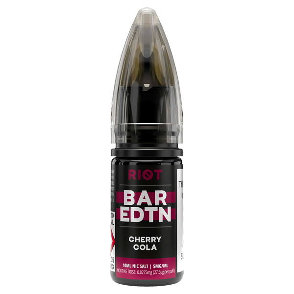 Cherry Cola Riot Bar EDTN Nic Salt 10ml