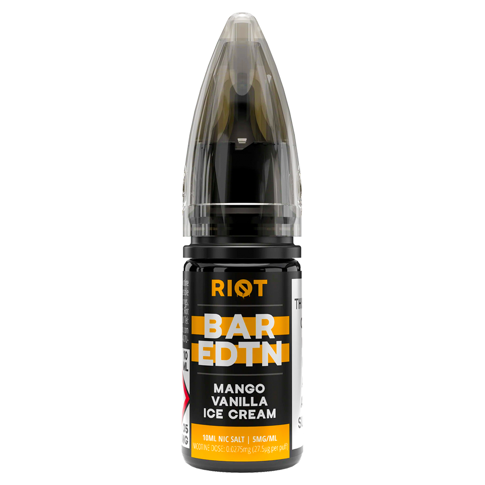 Mango Vanilla Riot Bar EDTN Nic Salt 10ml