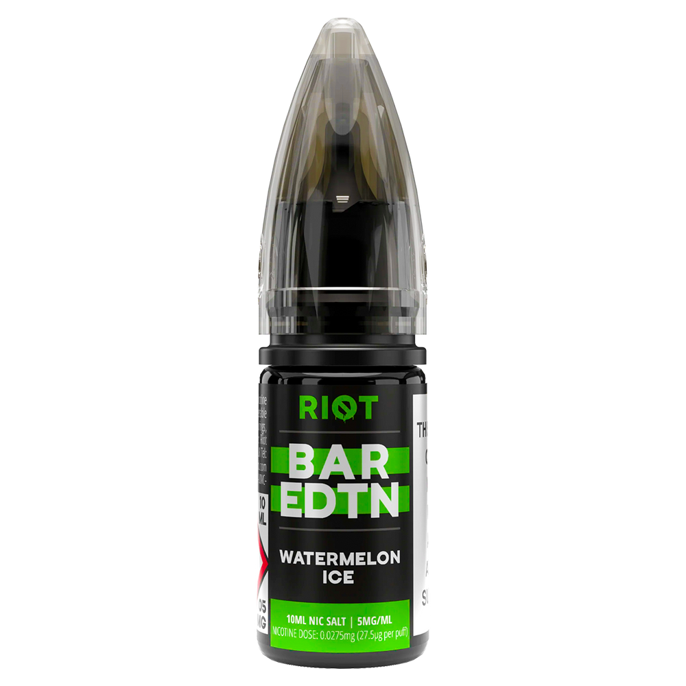 Watermelon Ice Riot Bar EDTN Nic Salt 10ml