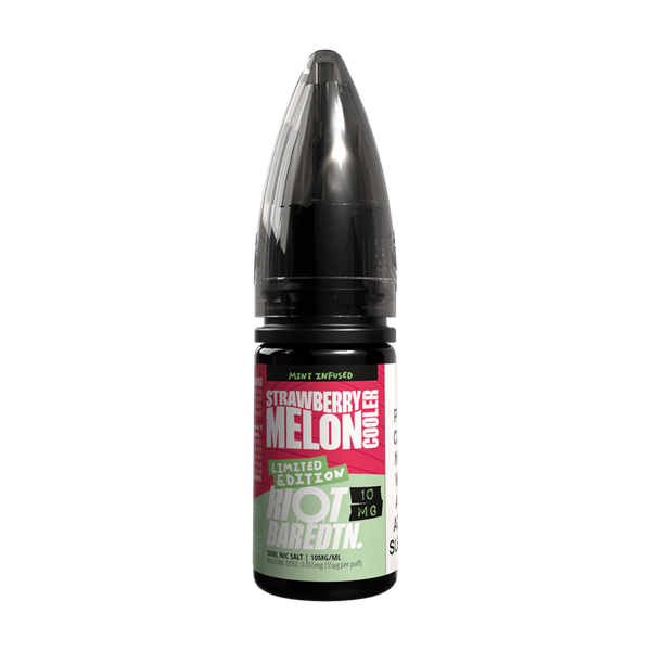 riot bar strawberry meloncooler edtn nic salt 10ml