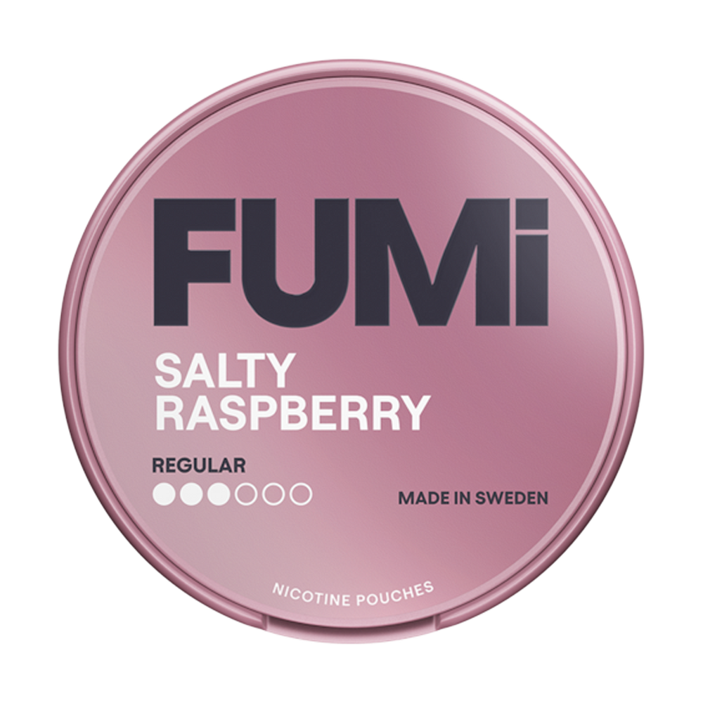 salty raspberry fumi nicotine pouches