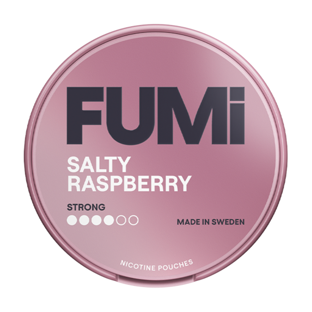 Salty Raspberry FUMI Nicotine Pouches