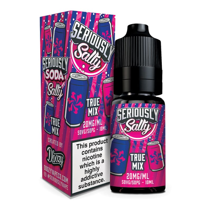 True Mix Nic Salt E-Liquid by Seriously Soda