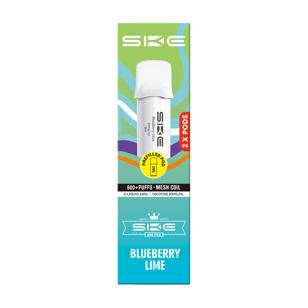 Blueberry Lime SKE 600 Pro Pods
