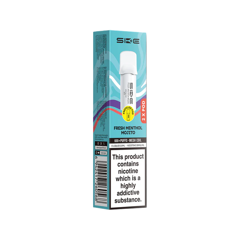 Fresh Menthol Mojito SKE 600 Pro Pods