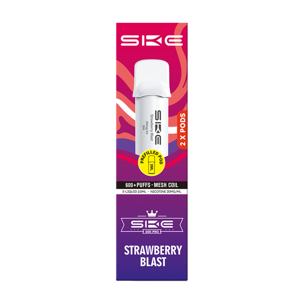 Strawberry Blast SKE 600 Pro Pods