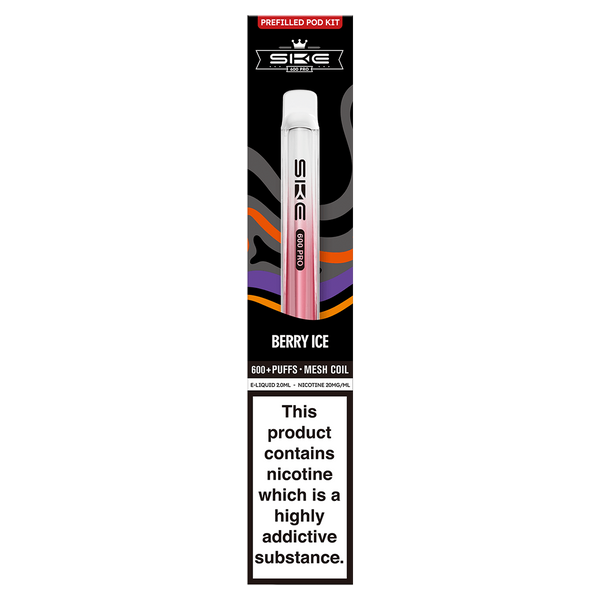 ske 600 pro vape kit berry ice