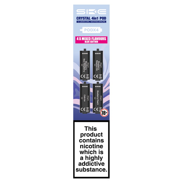 Blue Edition SKE Crystal 4in1 Pods