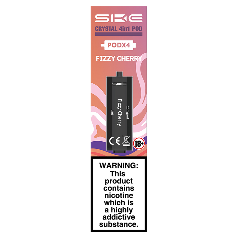 Fizzy Cherry SKE Crystal 4in1 Pods