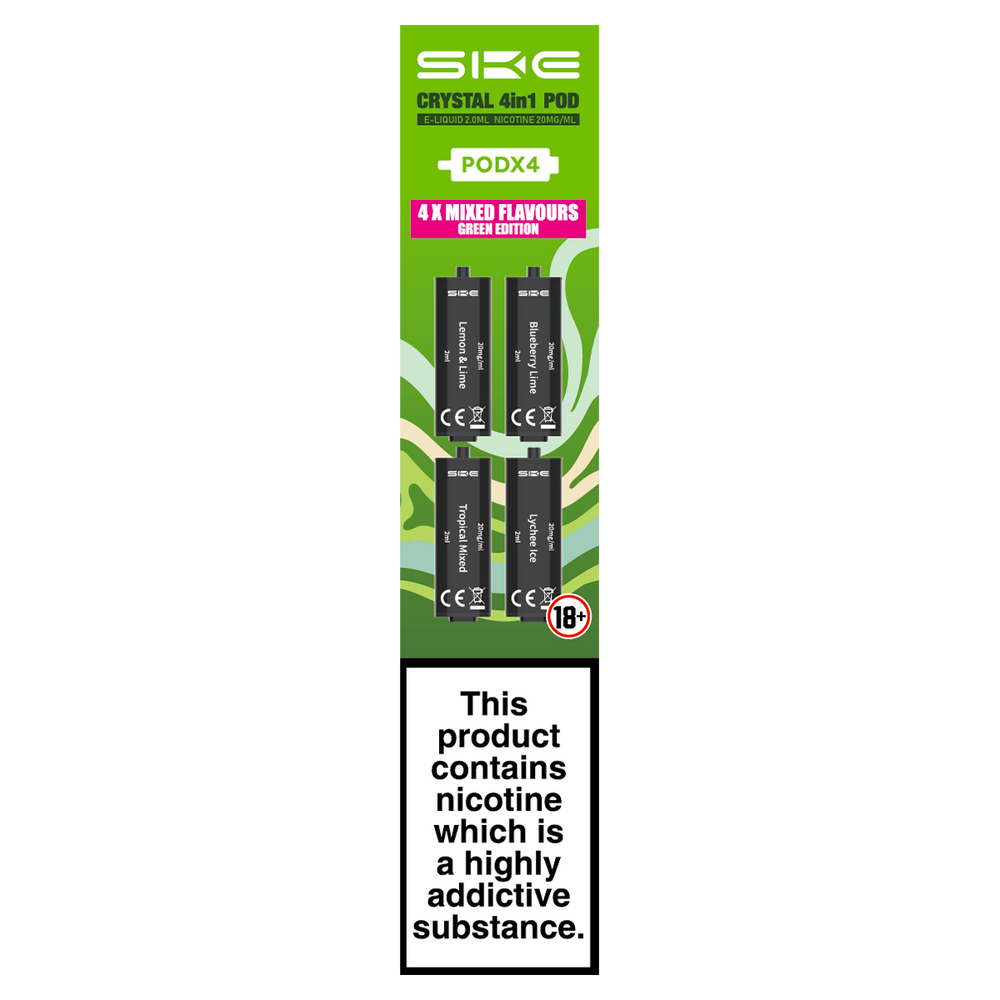 SKE Crystal 4in1 Pre-filled Pods