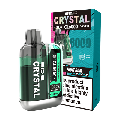 SKE Crystal CL6000 Big Puff Vape Fruit Gum