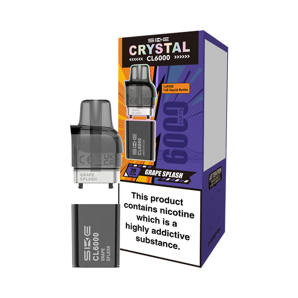 Grape Splash SKE Crystal CL6000 Pods