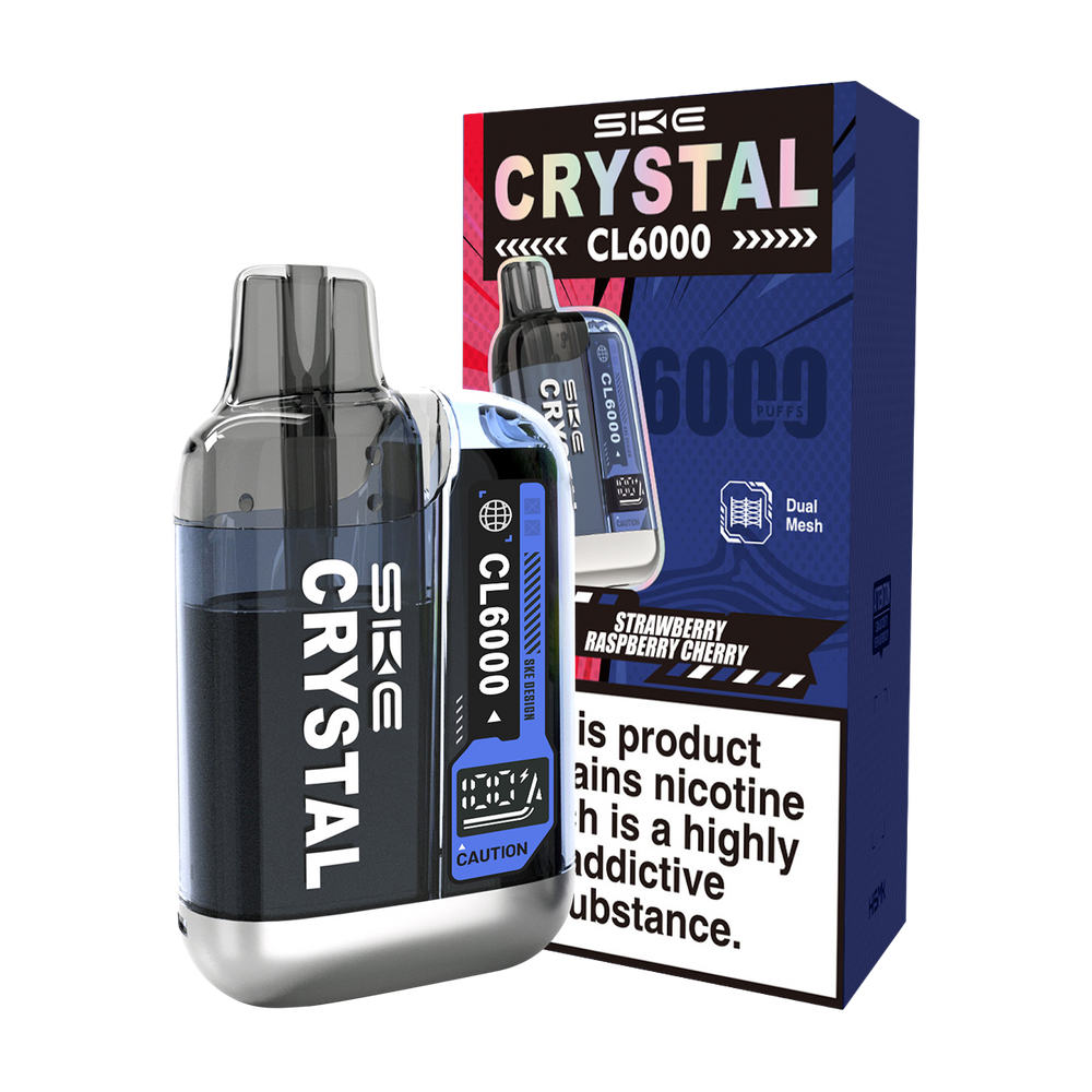 SKE Crystal CL6000 Prefilled Vape Kit | 6000 Puff Vape UK Royal Flush Vape SKE Crystal CL6000 Prefilled Vape Kit | 6000 Puff Vape UK Royal Flush Vape