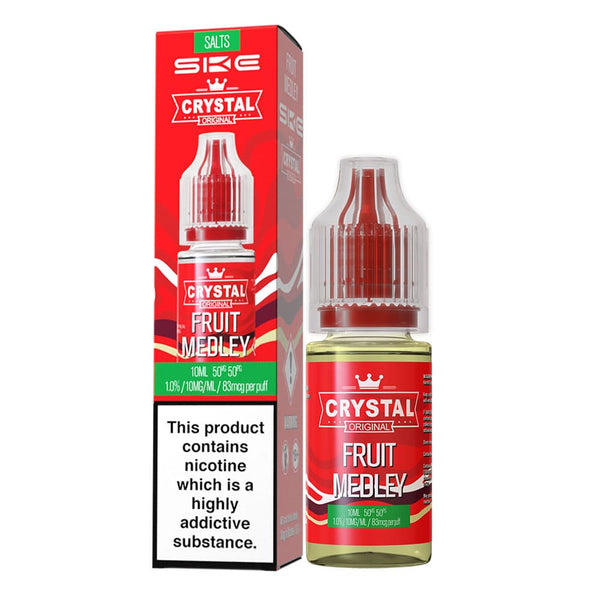 Ske crystal fruit medley nic salt e-liquid.