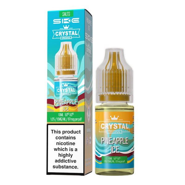 Ske crystal pineapple ice nic salt e-liquid.