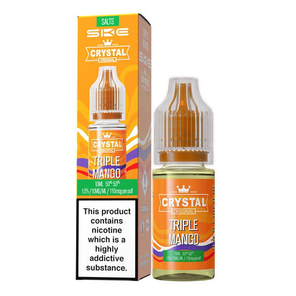 Ske crystal triple mango nicotine salt.