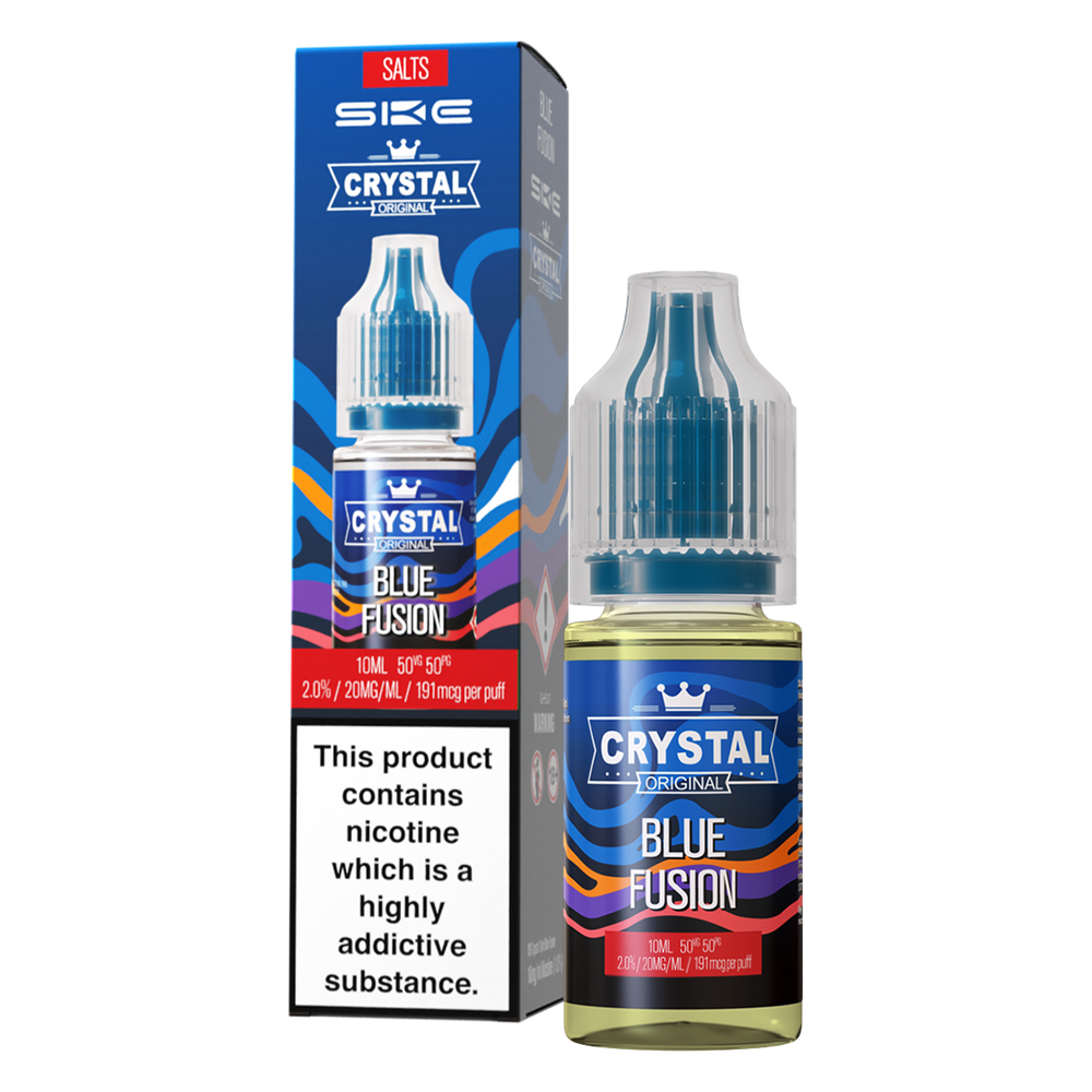 Blue Fusion Nic Salt by SKE Crystal 10ml 20mg