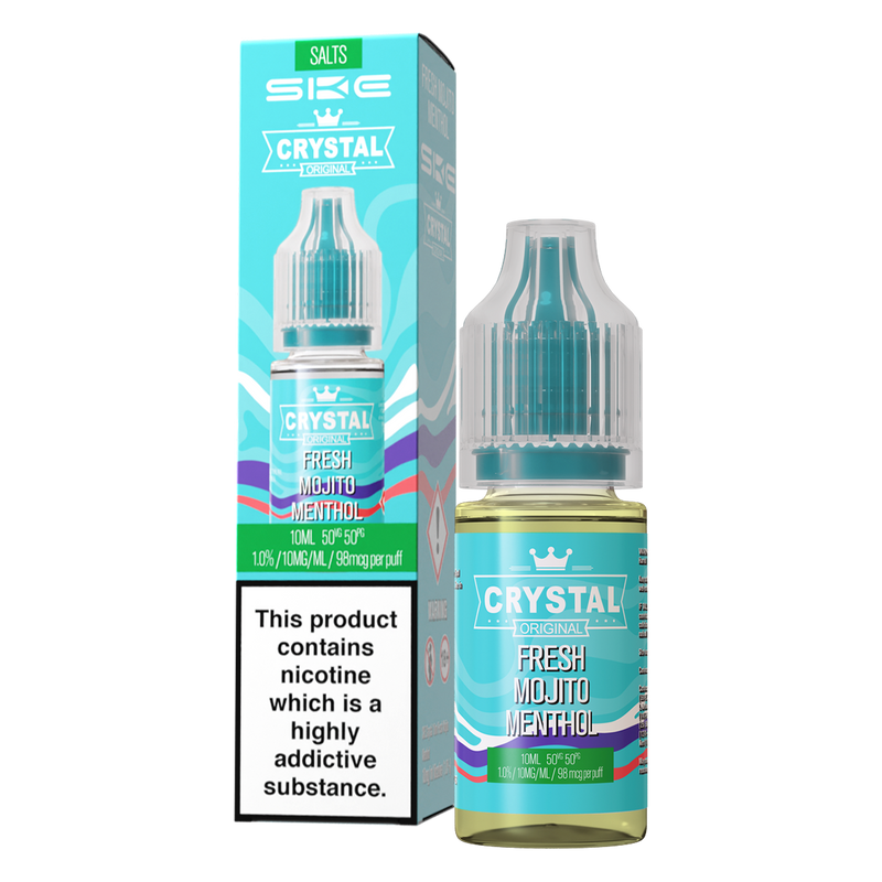 Fresh Mojito Menthol Nic Salt by SKE Crystal 10ml 10mg