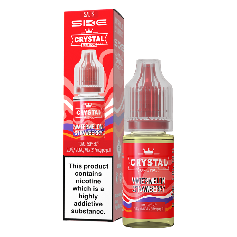 Watermelon Strawberry Nic Salt by SKE Crystal 10ml 20mg